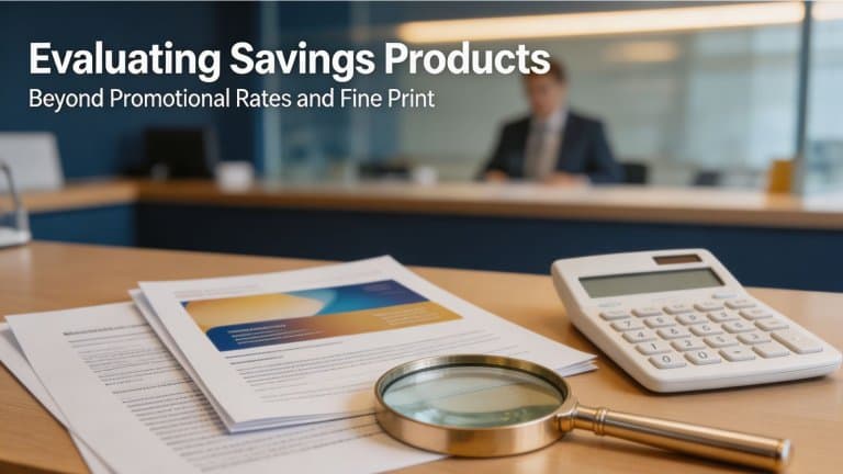 Promotional Rates, Withdrawal Limits, and Minimum Balance Requirements: Evaluating Savings Products Beyond Marketing Claims